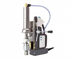 Станок на магнитном основании для корончатого сверления с пневмоприводом и новым постоянным магнитом FE Air 40  от компании Нова Механика
