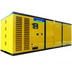картинка Дизельный генератор Aksa AC 1100K, в кожухе от компании Нова Механика