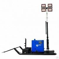 картинка Осветительная мачта ПОУ-4х300LED-12.0M-Волокуши компании Нова Механика